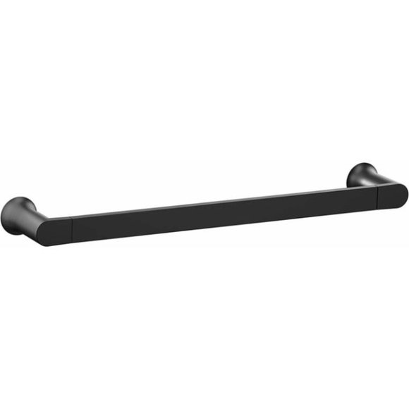 Moen Genta Modern 18" Towel Bar-Matte Bk - Picture 2 of 4